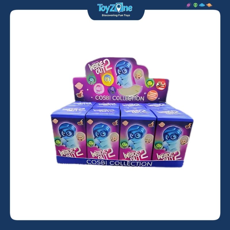  Mô hình đồ chơi Blind Box Disney x Cosby Inside Out 2 Cosbi Series 2 ( Những Mảnh Ghép Cảm Xúc 2 ) HOTTOYS 