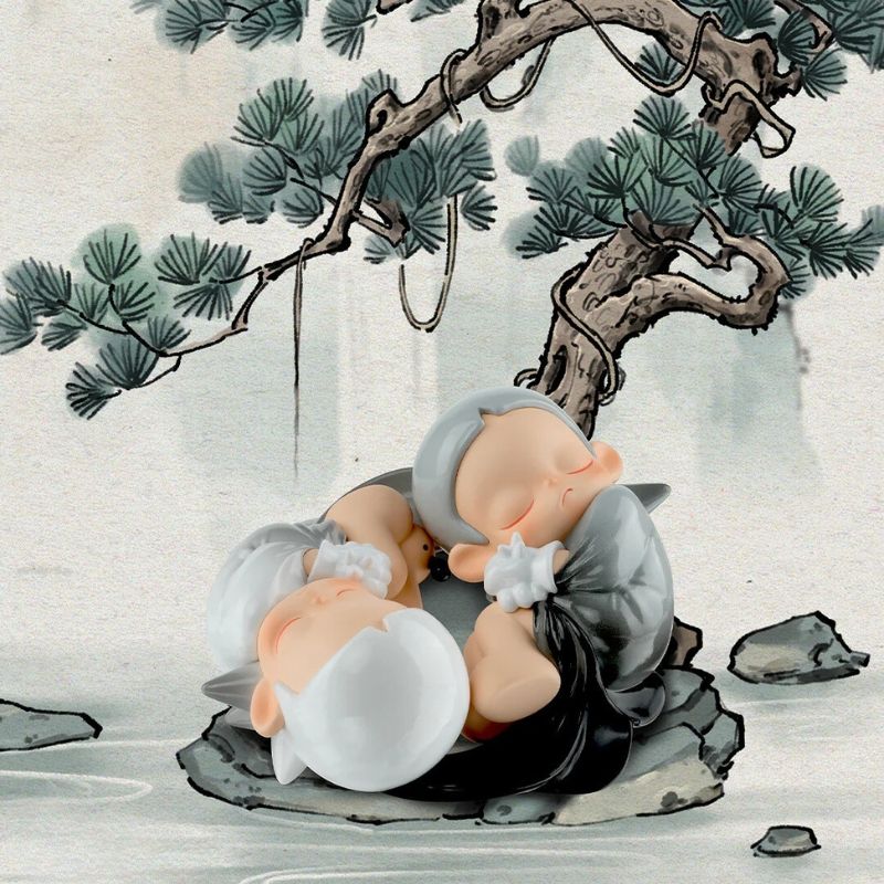 Mô hình đồ chơi Blind box Matchless 14th Anniversary Series Figures POP MART