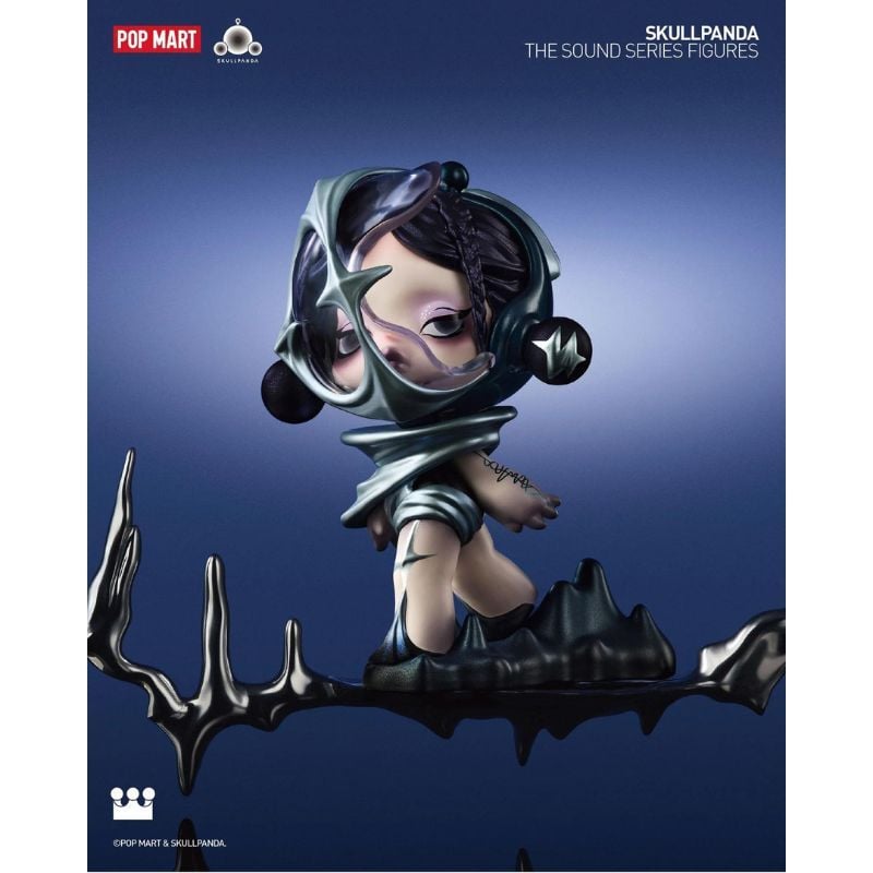 Mô hình đồ chơi Blind box Skull Panda The Sound (Skull Panda Âm Thanh ) POP MART