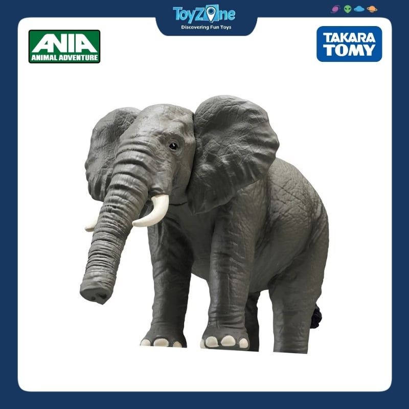 Mô hình đồ chơi Động Vật Voi Châu Phi ANIA AL-26 African Elephant TAKARA TOMY