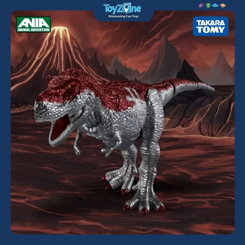 Mô hình đồ chơi Khủng Long Bạo Chúa ANIA Kingdom Iron Blaze ( T-Rex ) TAKARA TOMY