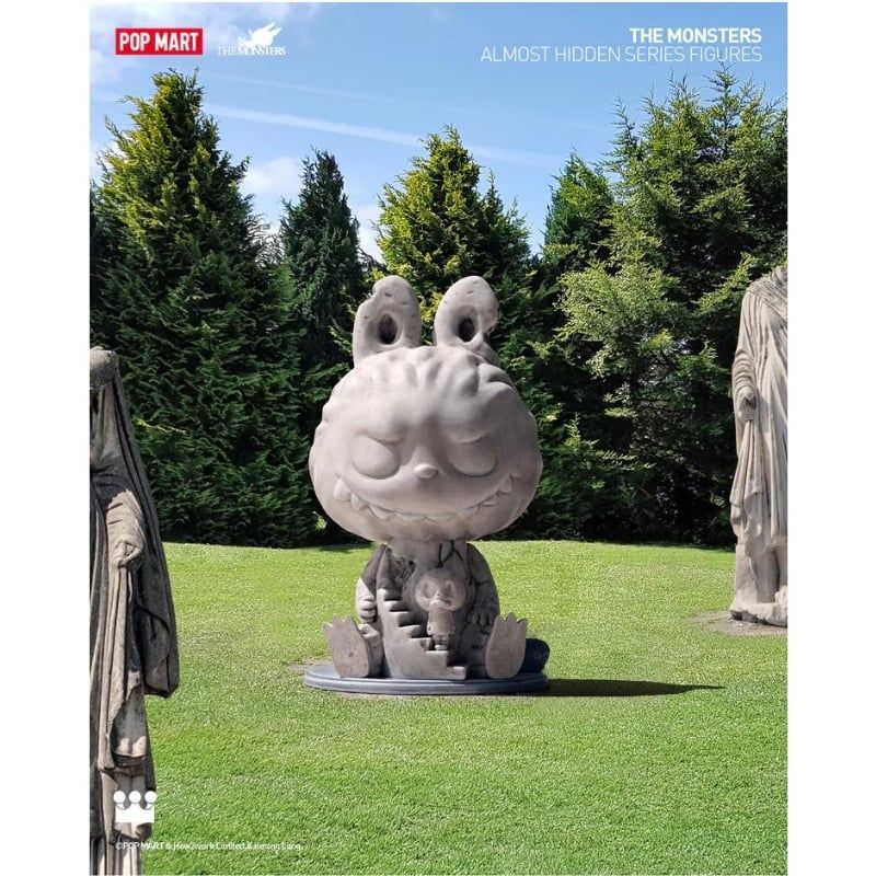  Mô hình đồ chơi Blind box Labubu The Monsters Almost Hidden Figure POP MART 