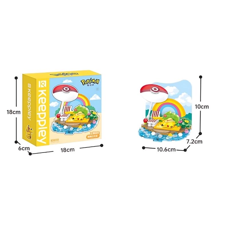 Mô hình đồ chơi lắp ráp Pokemon Sunny Days ( Những Ngày Nắng ) Keeppley