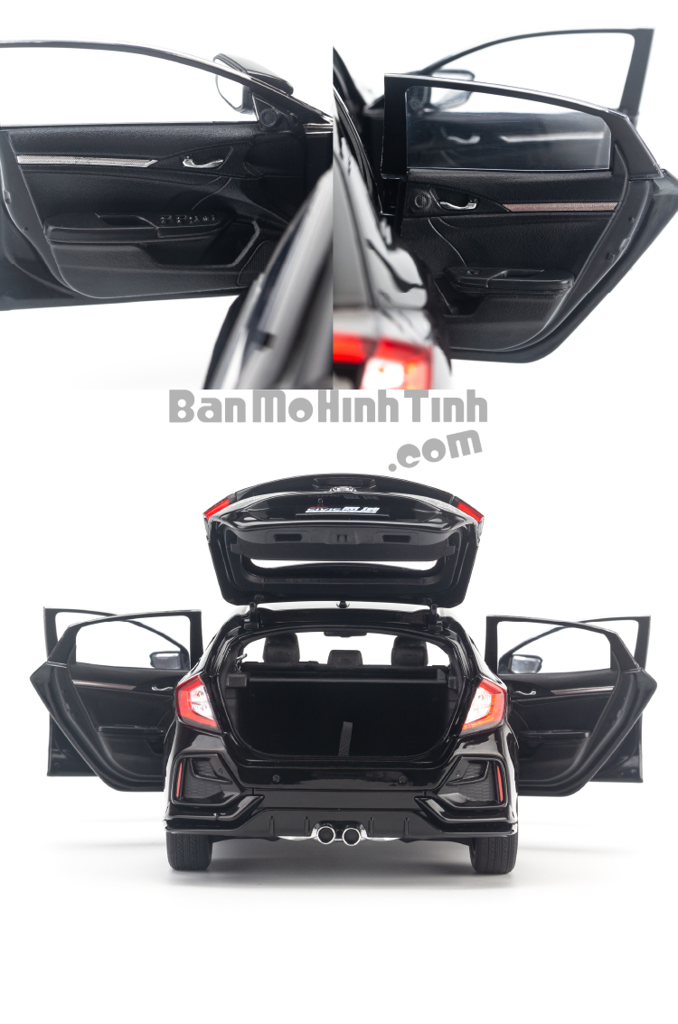  Mô hình xe Honda Civic Hatchback 2020 1:18 Dealer 