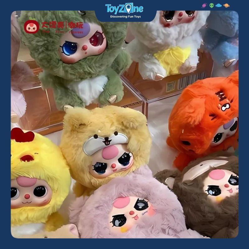 Mô hình Blind box Gấu bông Baby Three 12 Chinese Zodiac ( 12 Con Giáp ) BABY THREE