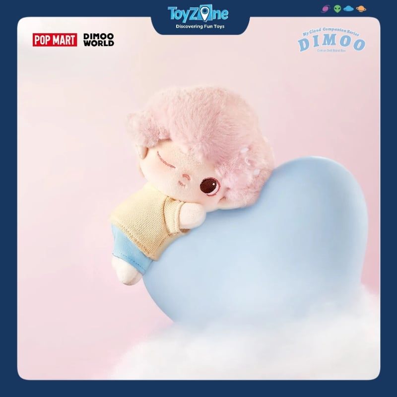  Mô hình Blind box Gấu bông Dimoo My Cloud Companion Series Cotton Doll ( Bạn Đồng Hành Cùng Mây ) POP MART 