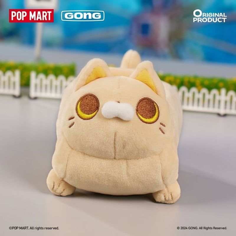 Mô hình đồ chơi Blind box Gấu bông GONG Original Roaming Series Plush Toy Car POP MART