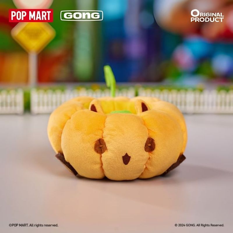 Mô hình đồ chơi Blind box Gấu bông GONG Original Roaming Series Plush Toy Car POP MART