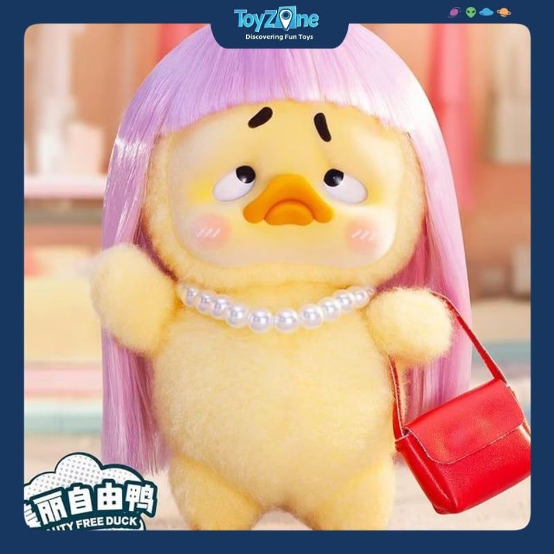 Mô hình Blind box Gấu bông Upset Duck Version 3 Born This Way Duck ( Sinh Ra Là Chính Mình ) RONGCREATOR