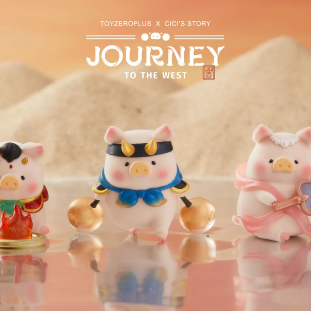 Mô hình đồ chơi Blind box Lulu The Piggy Journey To The West (Heo Lulu Tây Du Ký) 52TOYS