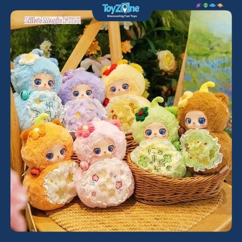 Mô hình Blind box Móc khóa Gấu bông Liila's Magic Fulu Litte Gourd V5 ( Hồ Lô ) LIILA TOYS