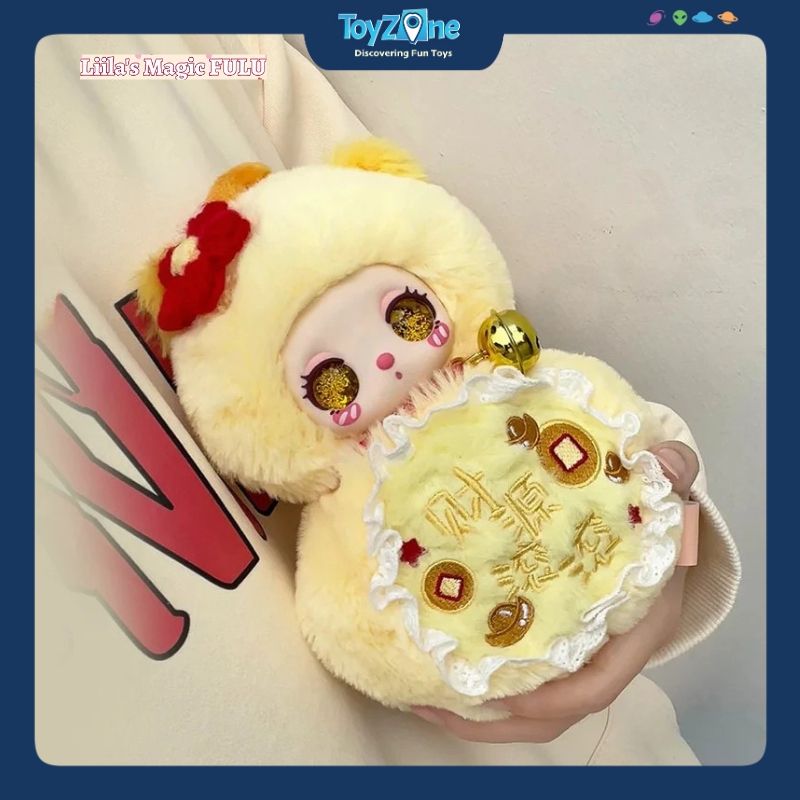 Mô hình Blind box Móc khóa Gấu bông Liila's Magic Fulu Litte Gourd V5 ( Hồ Lô ) LIILA TOYS