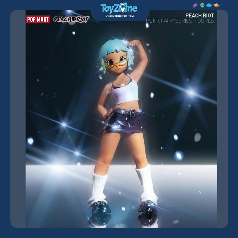  Mô hình đồ chơi Blind Box Peach Riot Punk Fairy Series Figures ( Nàng Tiên Punk ) POP MART 
