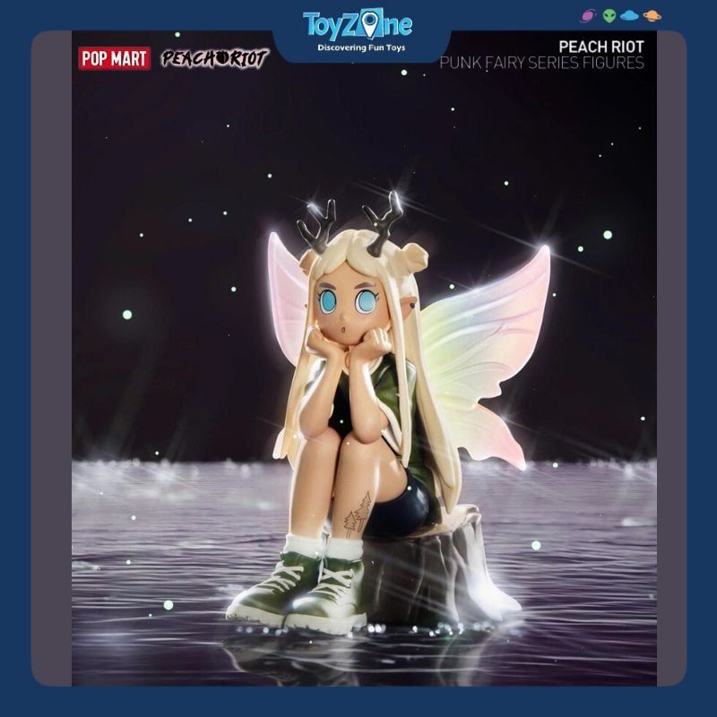  Mô hình đồ chơi Blind Box Peach Riot Punk Fairy Series Figures ( Nàng Tiên Punk ) POP MART 