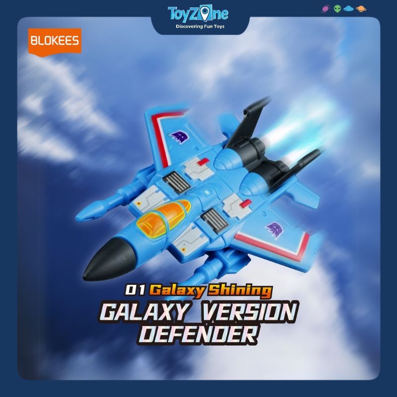 Mô hình đồ chơi Lắp ráp Blind box Transformers Galaxy Version Defender 01 Galaxy Shining Model Kits BLOKEES