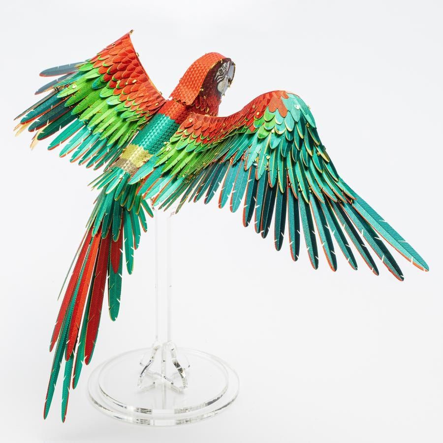  Mô hình Vẹt Macaw lắp ráp kim loại 3D – Piececool MP748 