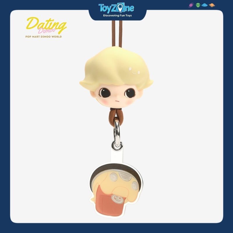 Dây đeo Blind box Dimoo Dating Series Lanyard ( Dimoo Hẹn Hò ) POP MART