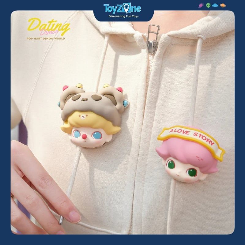 Dây đeo Blind box Dimoo Dating Series Lanyard ( Dimoo Hẹn Hò ) POP MART