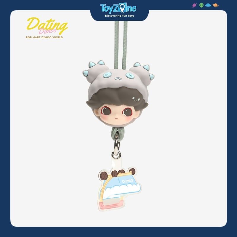 Dây đeo Blind box Dimoo Dating Series Lanyard ( Dimoo Hẹn Hò ) POP MART