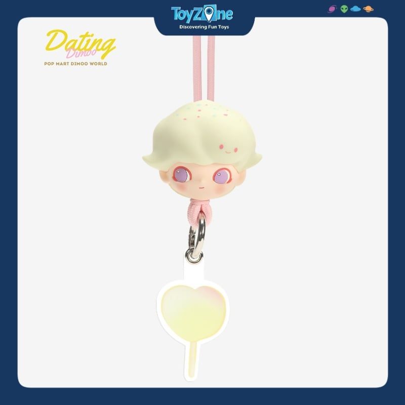 Dây đeo Blind box Dimoo Dating Series Lanyard ( Dimoo Hẹn Hò ) POP MART