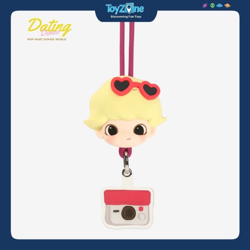 Dây đeo Blind box Dimoo Dating Series Lanyard ( Dimoo Hẹn Hò ) POP MART