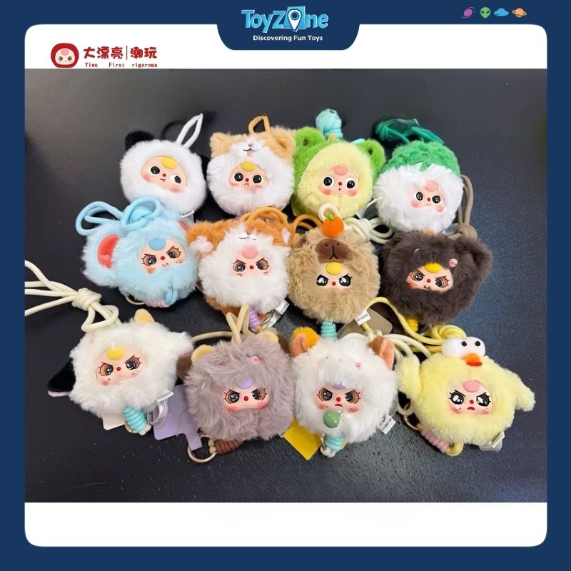 Dây đeo điện thoại Blind box Gấu bông Baby Three Mobile Phone Lanyard CUREPLANETA