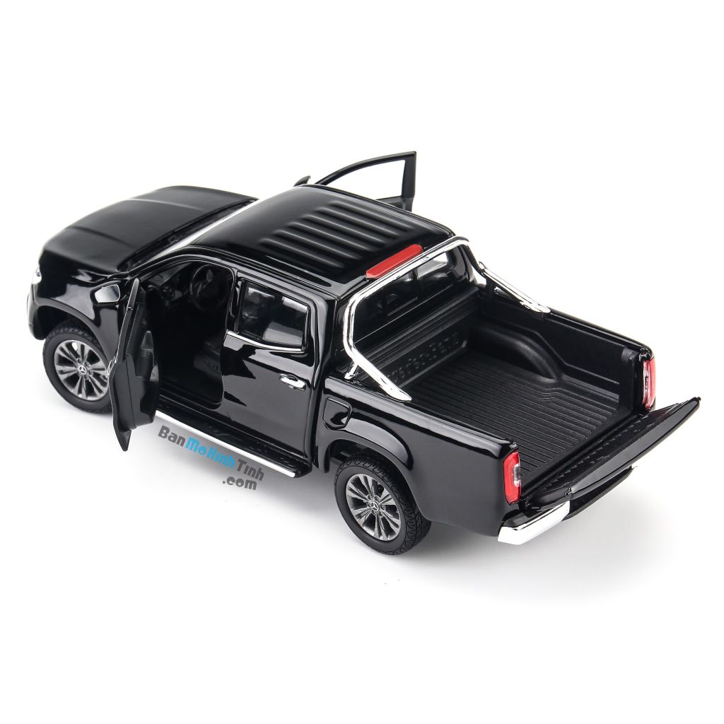 Mô hình xe Mercedes Benz X Class Black 1:24 Welly - 24100