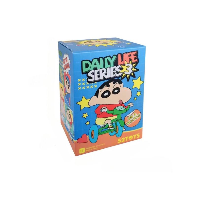 Đồ chơi Blind box Crayon Shin-chan Daily Life Series 3 (Ngày Thường Nhật Của Shin) 52Toys