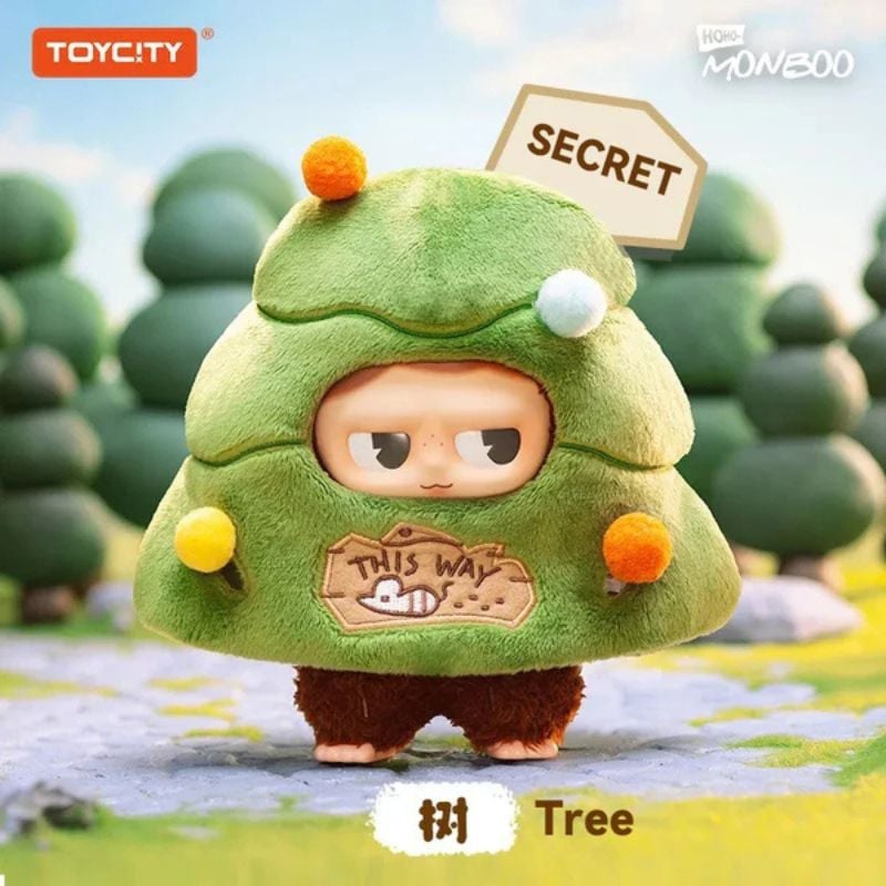 Mô hình đồ chơi Blind Box Gấu bông Monboo Forest Town Plush Series ( Thị Trấn Trong Rừng ) TOYCITY