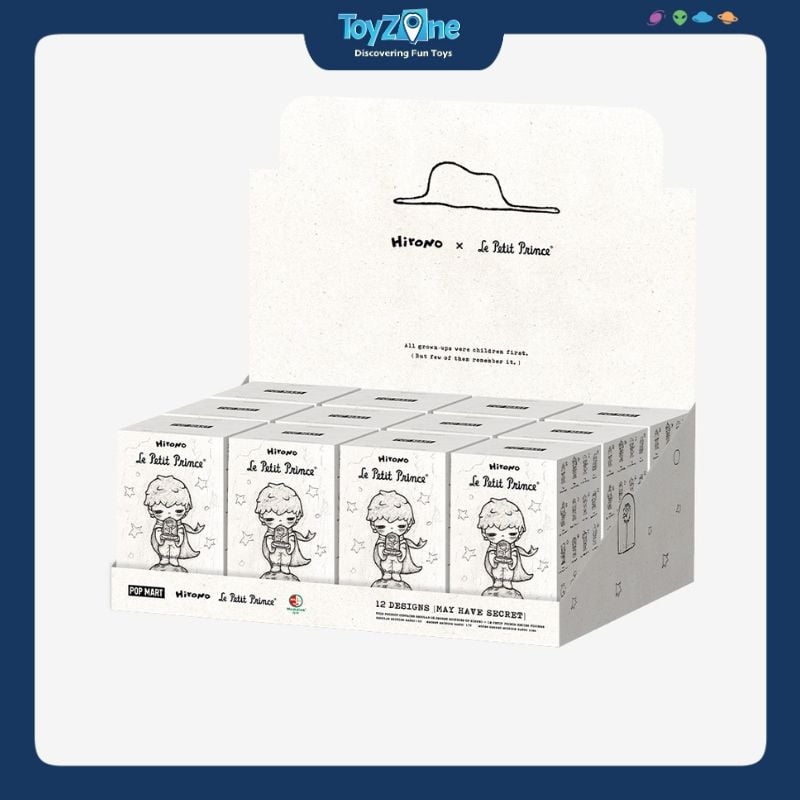 Mô hình đồ chơi Blind Box Hirono × Le Petit Prince ( Hoàng Tử Bé ) Series Figures POP MART