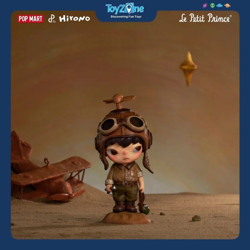 Mô hình đồ chơi Blind Box Hirono × Le Petit Prince ( Hoàng Tử Bé ) Series Figures POP MART
