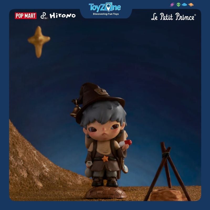 Mô hình đồ chơi Blind Box Hirono × Le Petit Prince ( Hoàng Tử Bé ) Series Figures POP MART