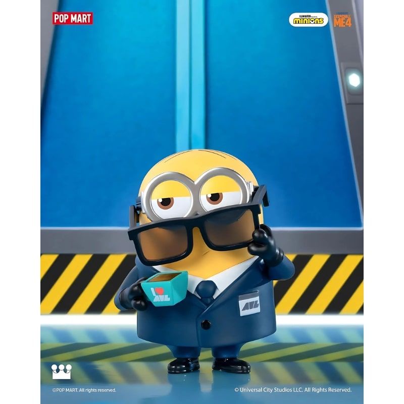 Mô hình đồ chơi Blind box Minions Despicable Me 4 Series Figures ( Kẻ Trộm Mặt Trăng ) POP MART