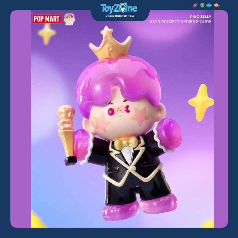  Mô hình đồ chơi Blind box Pino Jelly Star Project Series Figures ( Dự Án Ngôi Sao ) POP MART 