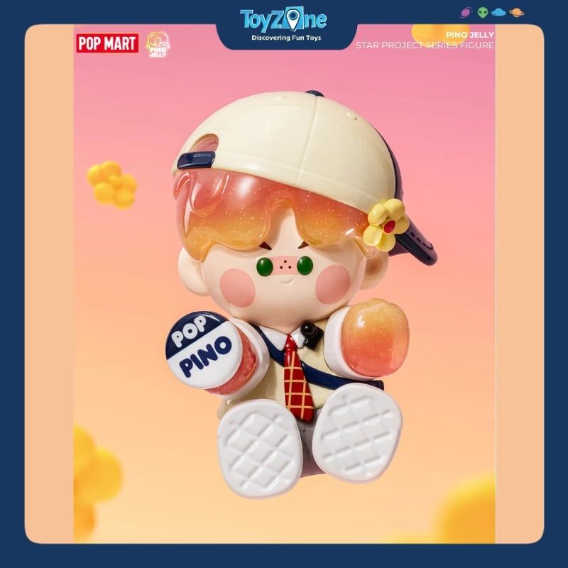  Mô hình đồ chơi Blind box Pino Jelly Star Project Series Figures ( Dự Án Ngôi Sao ) POP MART 