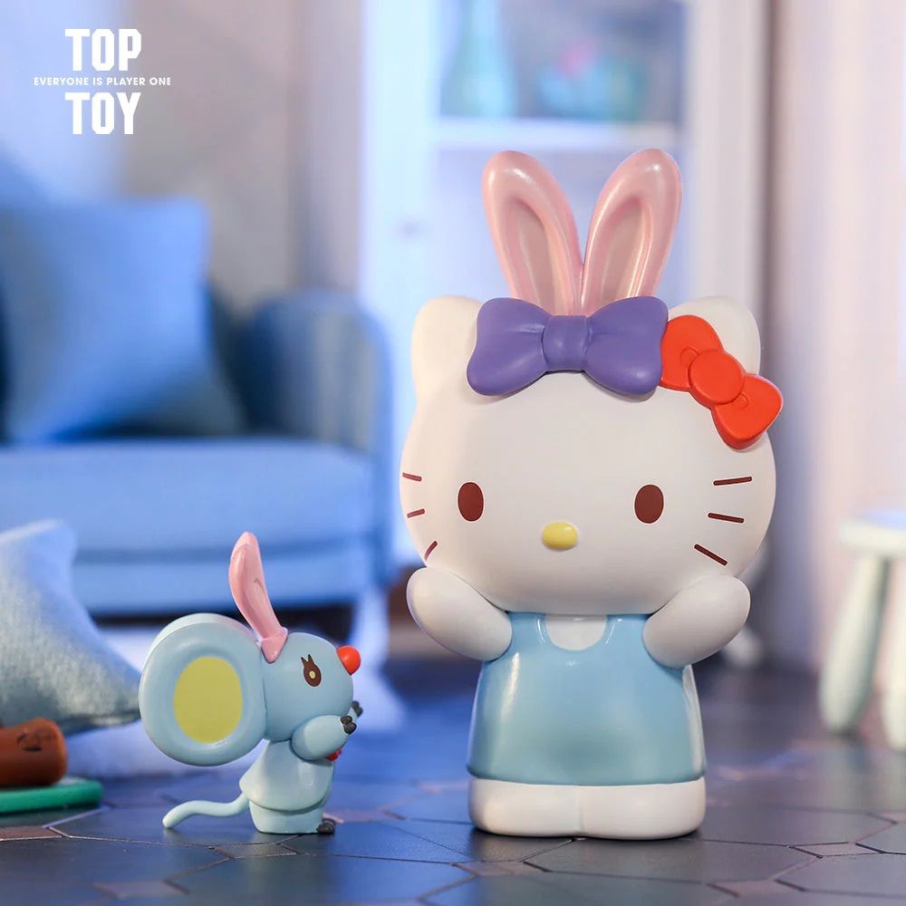  Mô hình đồ chơi Blind box Sanrio Characters Ears Tying Days Series (Ngày Vui Chơi Của Sanrio) - TOP TOY 