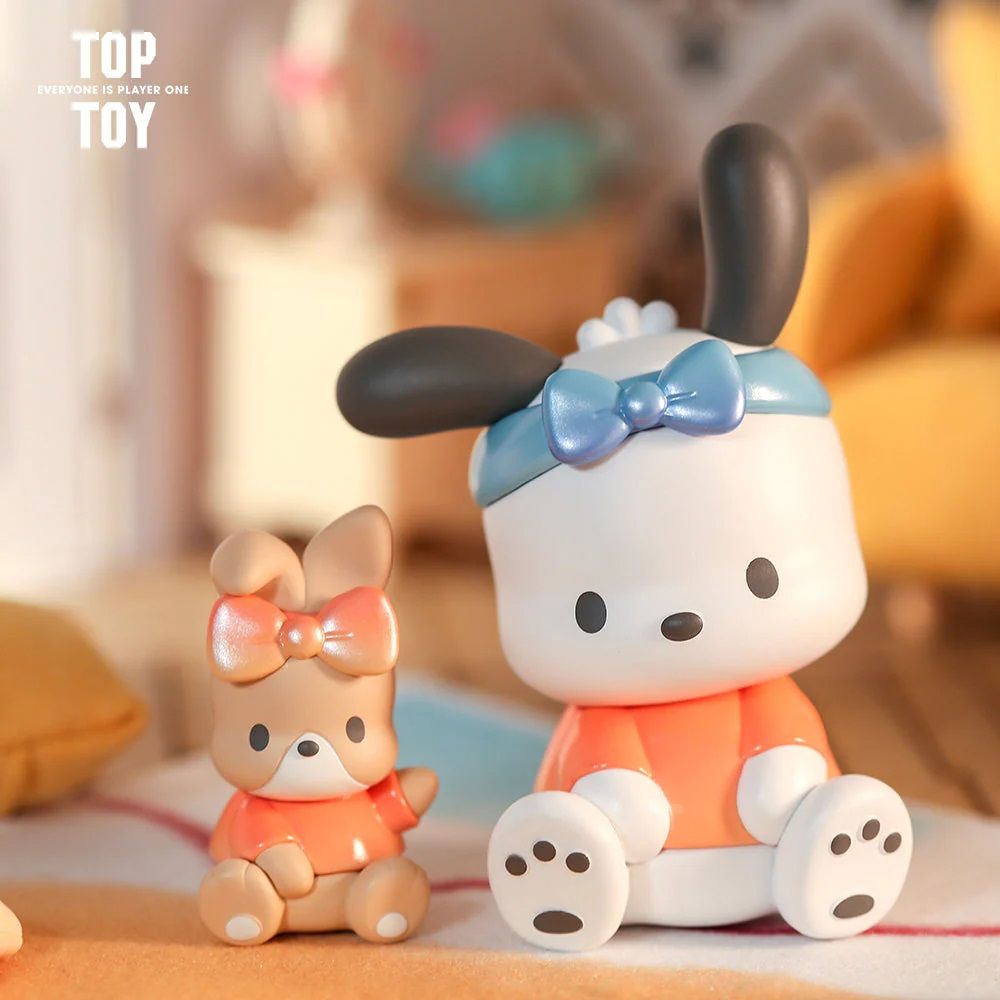  Mô hình đồ chơi Blind box Sanrio Characters Ears Tying Days Series (Ngày Vui Chơi Của Sanrio) - TOP TOY 