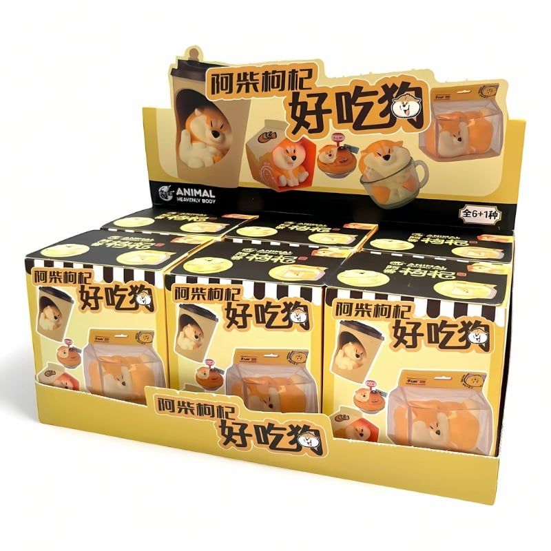 Mô hình đồ chơi Blind box Shiba Delicious Dog Series ANIMAL HEAVENLY BODY