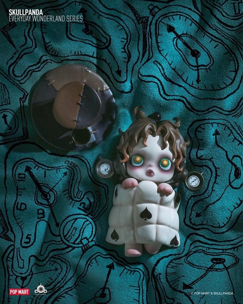 Mô hình đồ chơi Blind box Skull Panda Everyday Wonderland Series (Xứ Sở Thần Tiên Của Skull Panda) POP MART