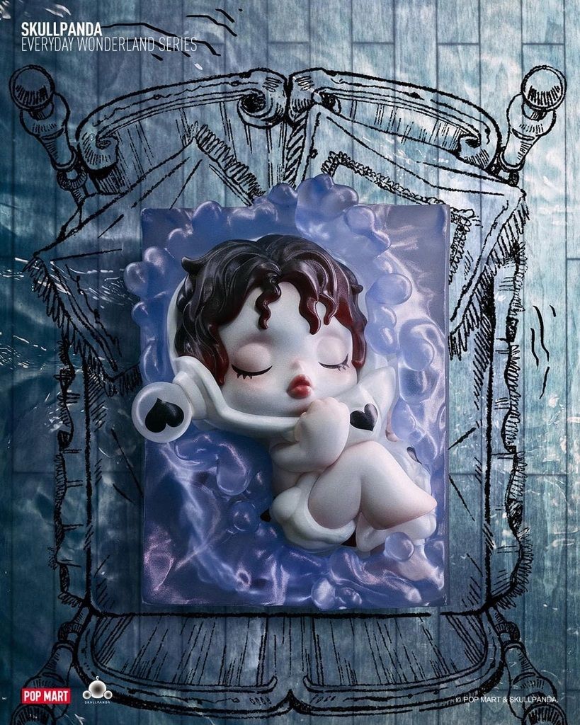Mô hình đồ chơi Blind box Skull Panda Everyday Wonderland Series (Xứ Sở Thần Tiên Của Skull Panda) POP MART