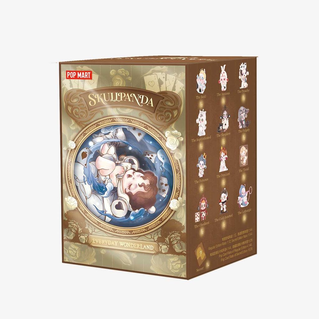 Mô hình đồ chơi Blind box Skull Panda Everyday Wonderland Series (Xứ Sở Thần Tiên Của Skull Panda) POP MART