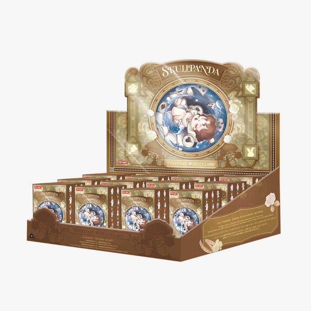 Mô hình đồ chơi Blind box Skull Panda Everyday Wonderland Series (Xứ Sở Thần Tiên Của Skull Panda) POP MART