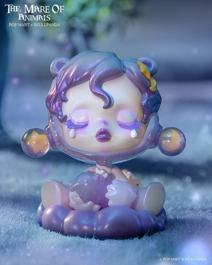 Mô hình đồ chơi Blind box Skull Panda The Mare of Animals Series (Skull Panda Hóa Thú) - POP MART