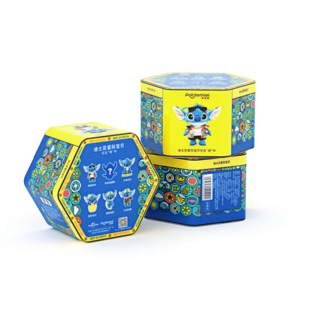  Đồ chơi Blind box Disney Stitch Pendant (Móc Khóa Stitch) Potdemiel 