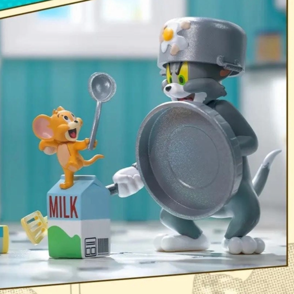  Mô hình đồ chơi Blind box Tom And Jerry Battle Series (Trận Chiến Của Tom và Jerry) 52TOYS 