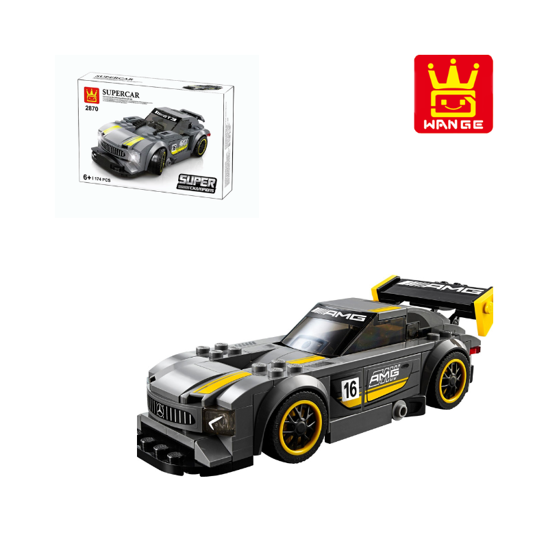  Đồ chơi lắp ráp mô hình Xe Đua Wange 