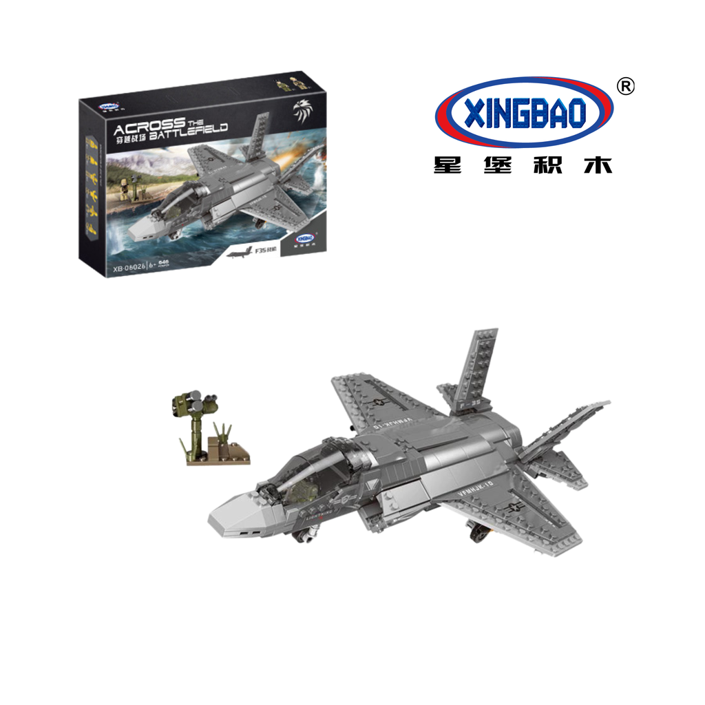 Bộ đồ chơi lắp ráp mô hình Máy Bay Chiến Đấu XINGBAO