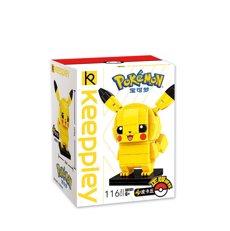  Đồ chơi lắp ráp mô hình Pokemon Kuppy Keeppley 