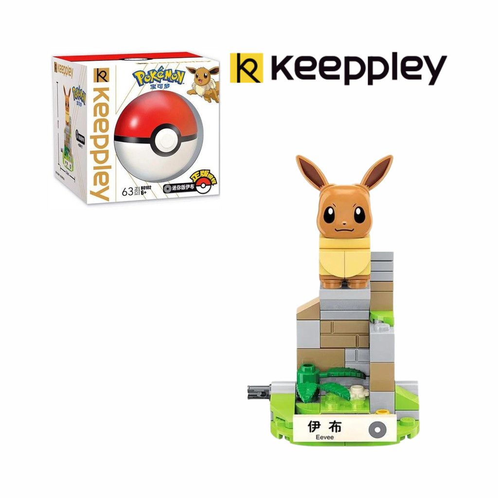 Đồ chơi xếp hình lego Pokemon Mini Keeppley