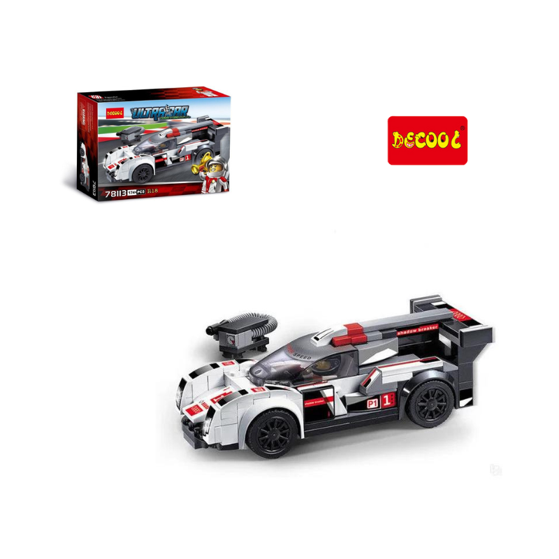 Đồ chơi lắp ráp mô hình Xe đua Ultracar DECOOL